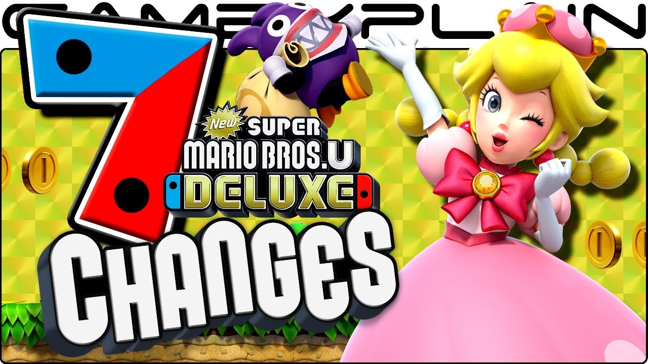 7 Small Changes in New Super Mario Bros. U Deluxe