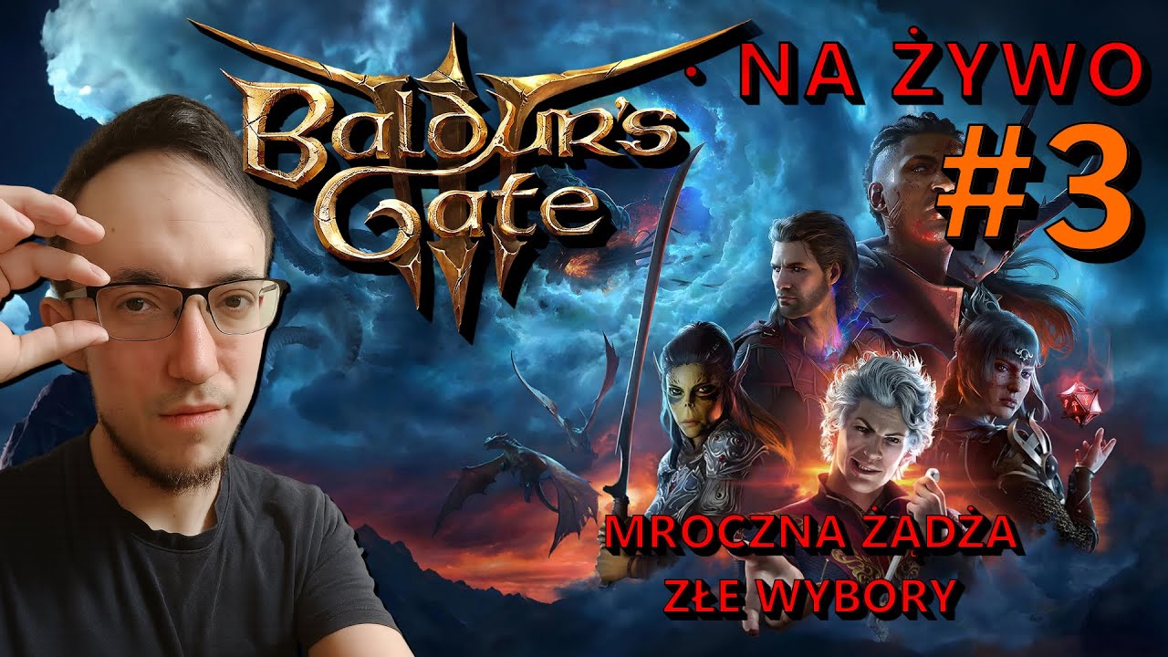 🔴Mroczna Żądza Zdrajcoszka!😈 [#3] - Baldur's Gate III (Mroczna Żądza, Złe wybory, Zmodowany)🔴