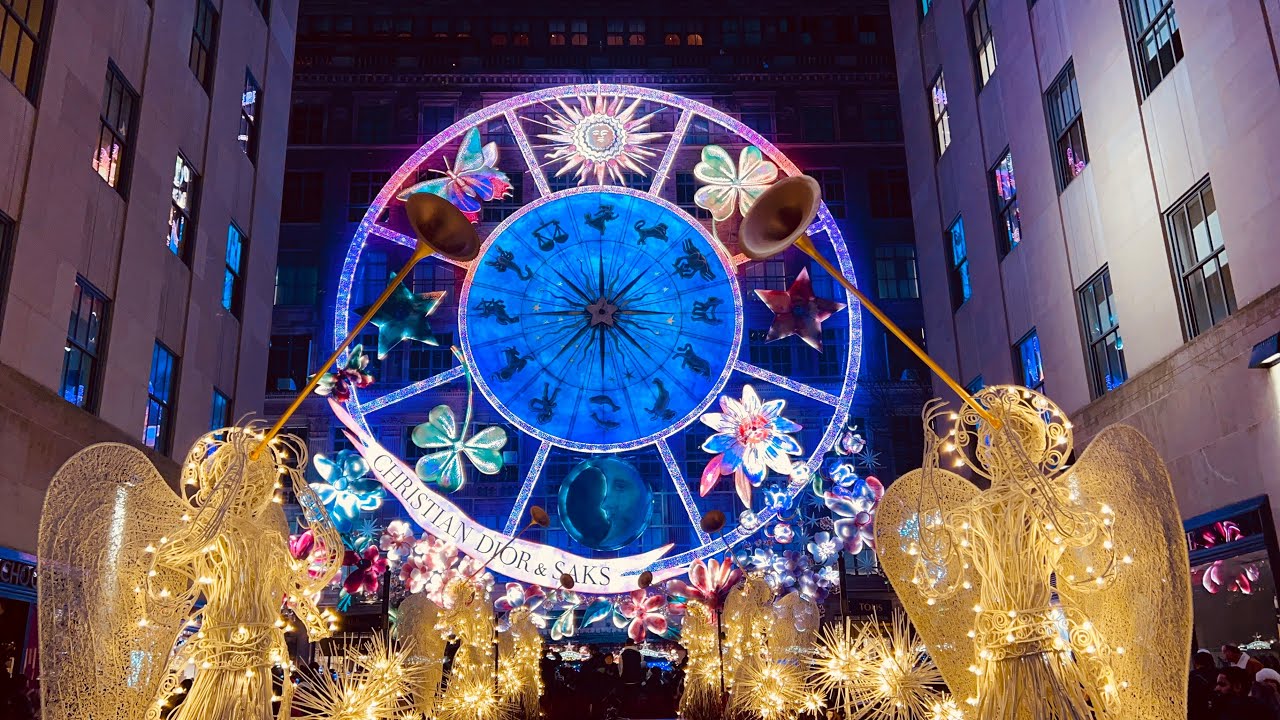 Saks Fifth Avenue Light Show 2023: A Dior Dreamland in New York City