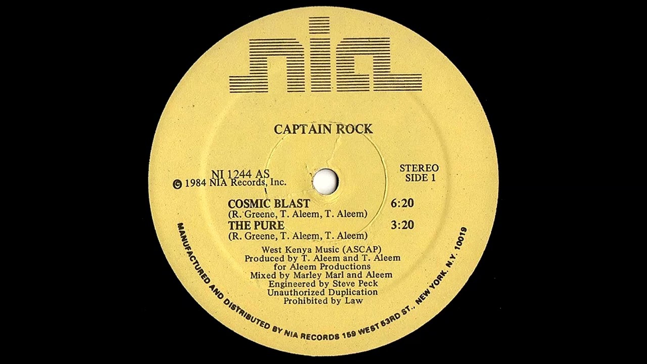 Captain Rock - Cosmic Blast (Remaster)
