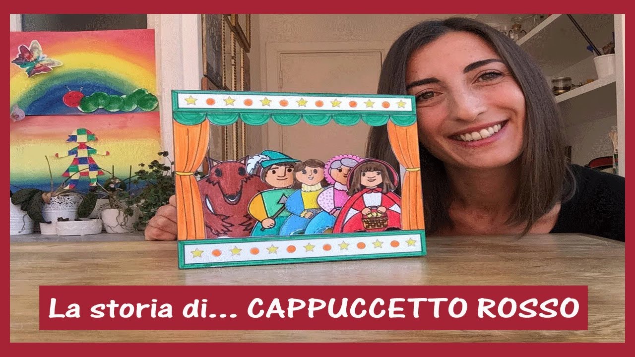 Maestra Giulia con “Cappuccetto Rosso”