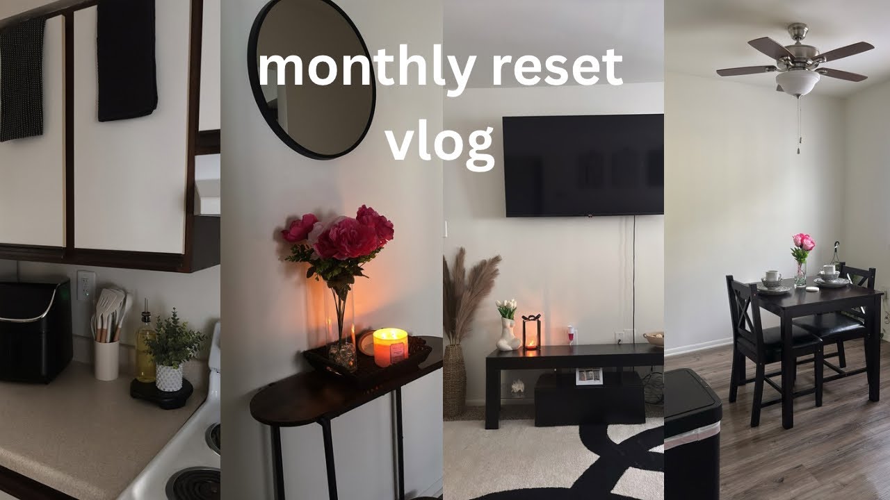 Monthly reset | taking down Christmas decor + cleaning and organizing | A’Millian Nevaeh 