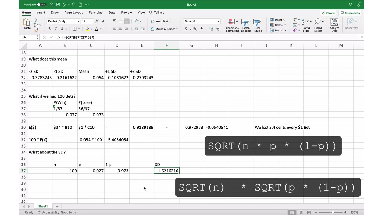 Routlette Wheel Excel