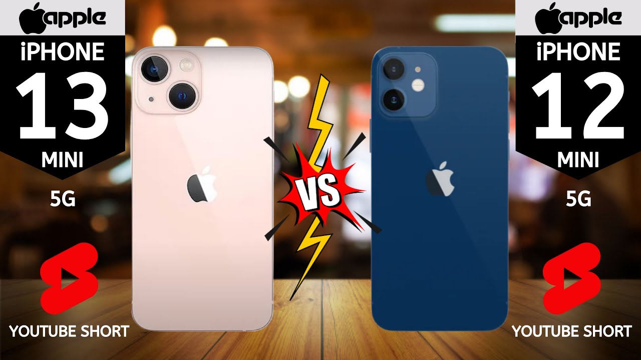 iPhone 13 Mini VS iPhone 12 Mini | Comparison ⚡ | Tech Specs | #Shorts #YoutubeShorts