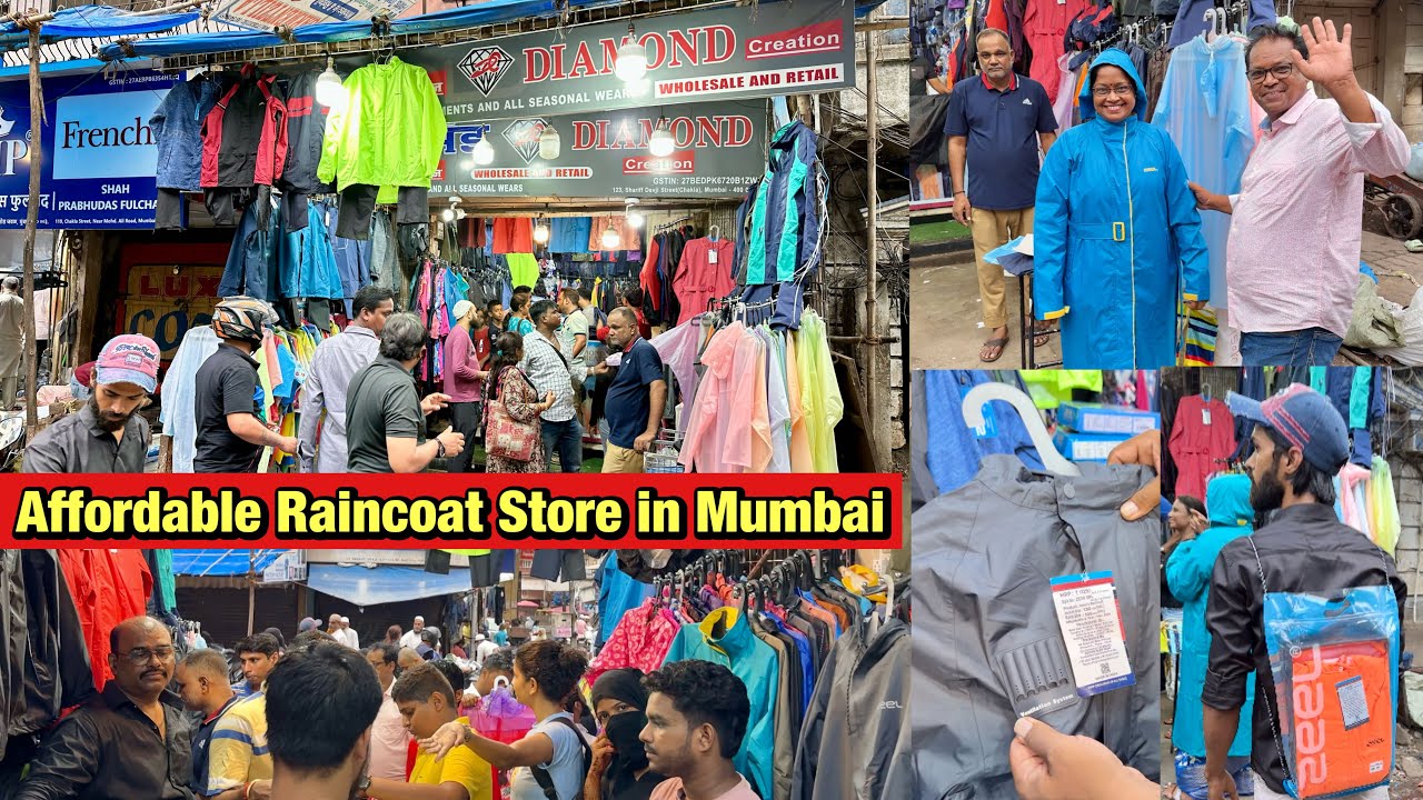 Discover the Most Affordable Raincoat Store☔️Raincoat Market In Mumbai | Raincoat For Bikers |Chakla