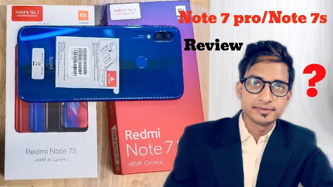 Redmi note 7s VS Redmi note 7 pro