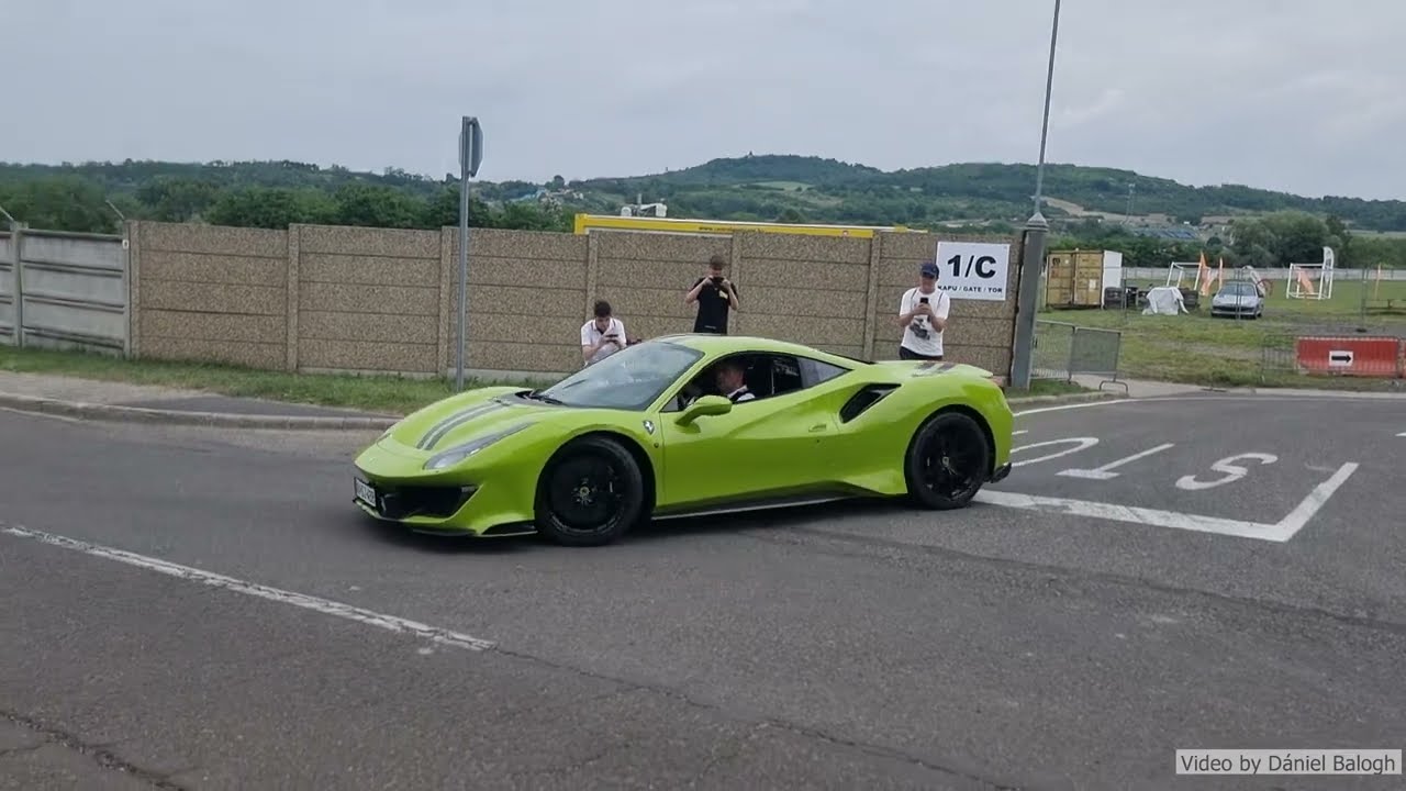 FERRARI MEETING CARS BRUTAL ACCELERATION + CRASHED F430