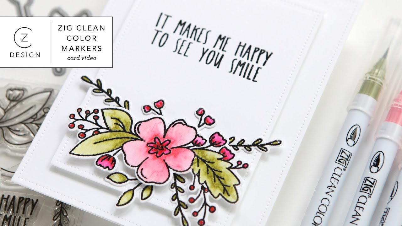 Zig Clean Color + Clear Embossing na tuszu Versafine