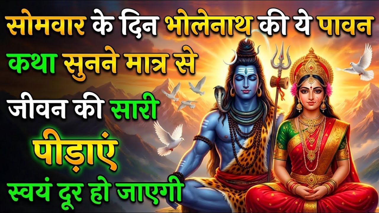 सोमवार व्रत कथा: जब 8 साल की सीता की पुकार पर कैलाश छोड़कर दौड़े आए शिव-पार्वती  | Somvar Vrat Katha
