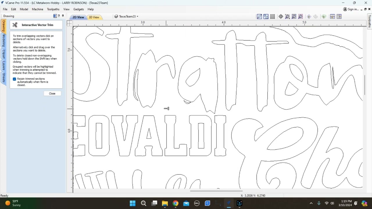 Fixing Downloaded Vectors