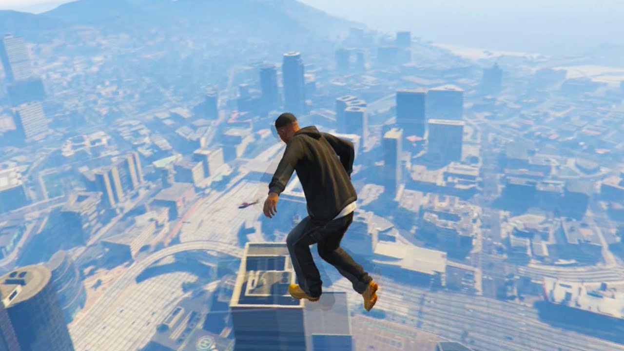 AWESOME GTA 5 PARKOUR STUNTS & FUNNY MOMENTS (Best Of Gta 5 Parkour)