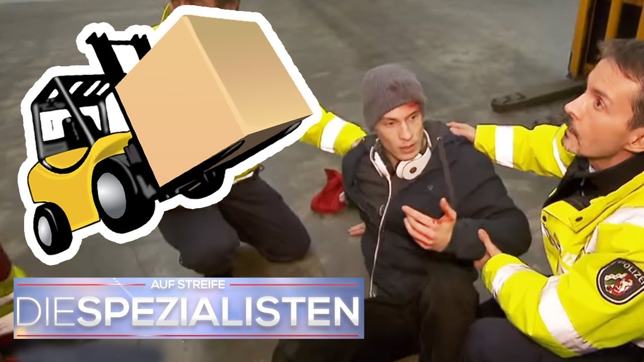 Unfall mit Gabelstapler! Wieso sieht der Fahrer nichts? | Birgit Maas | Die Spezialisten | SAT.1