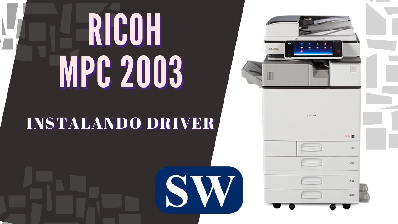 Como instalar drivers de impressão nas impressoras Ricoh