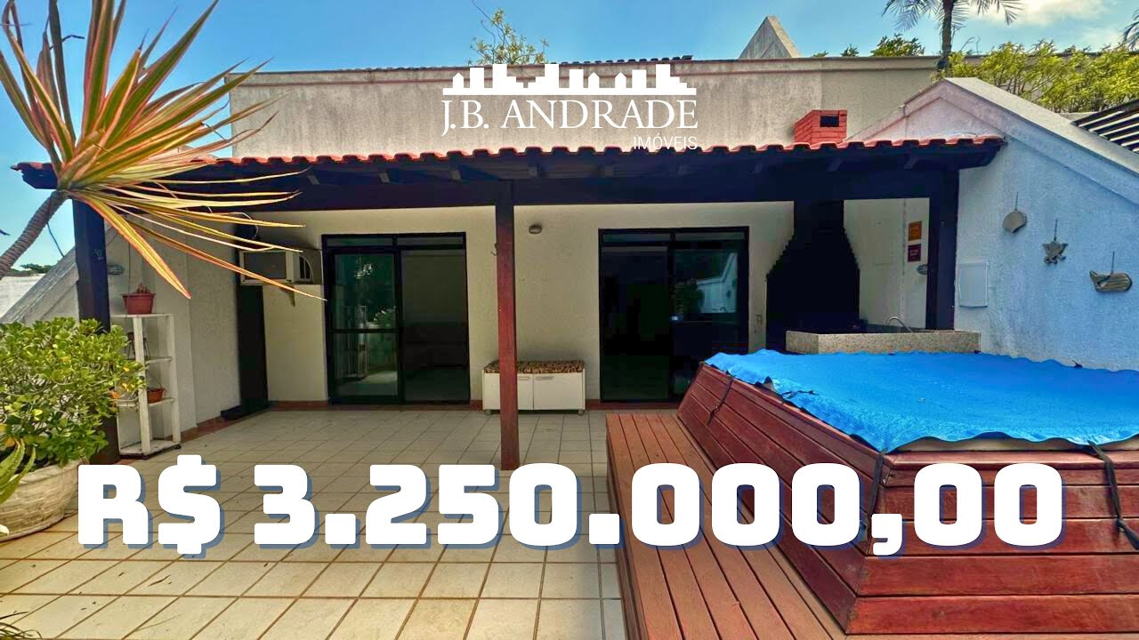 Cobertura Duplex na Barra da Tijuca – 4 Suítes | 315 m² | 3 Vagas Código: JB4CBA3844