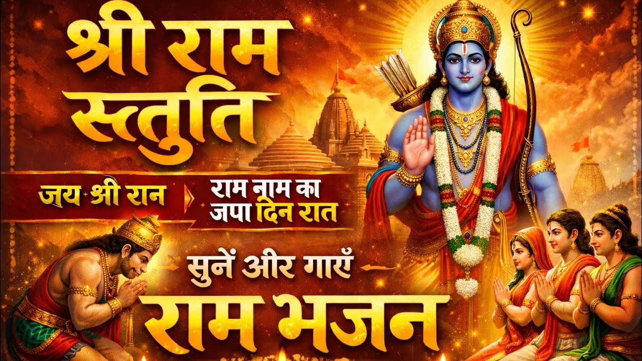 श्री राम स्तुति | श्री रामचंद्र कृपालु भजमन | Ram Bhajan 2026@Amritvani-0 