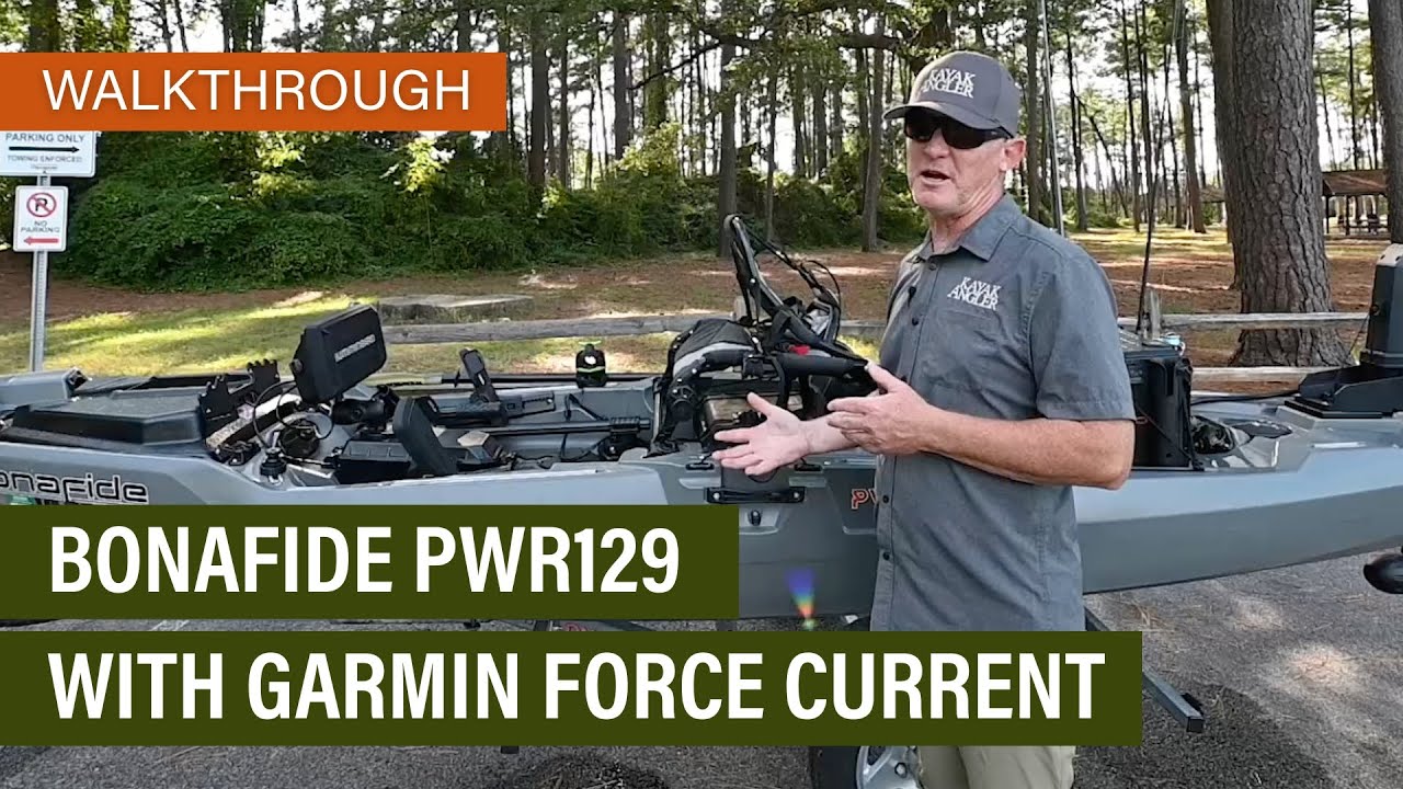 Троллинговый мотор Garmin Force Current | Обзор