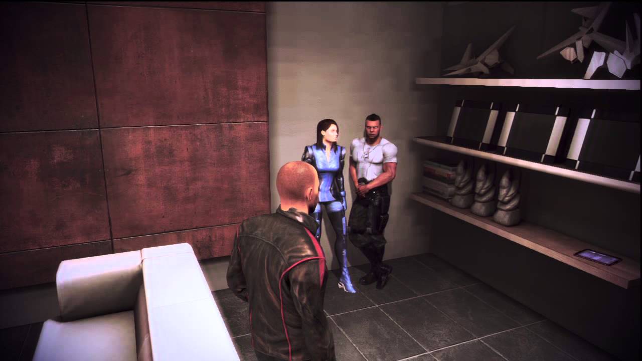 Mass Effect 3: Citadel - Shepard Dancing, Party, Group Photo Scene HD Gameplay PS3