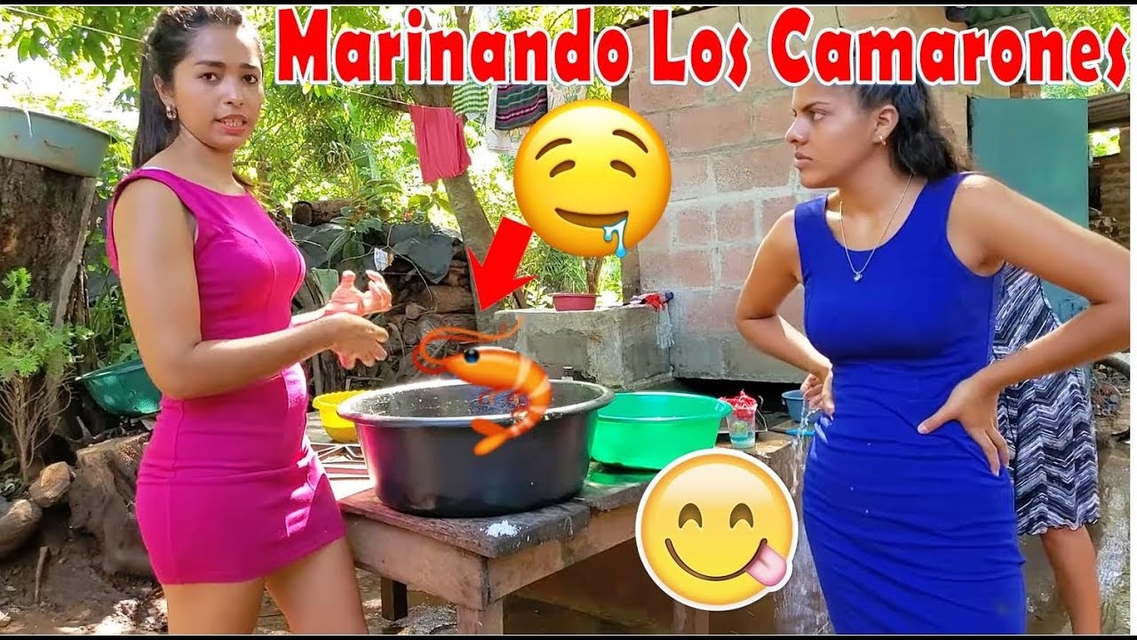 -Marinando Los Camarones🦐Angela Es Muy Experta En La Cocina Saber Preparar Unos Ricos Camarones-P4