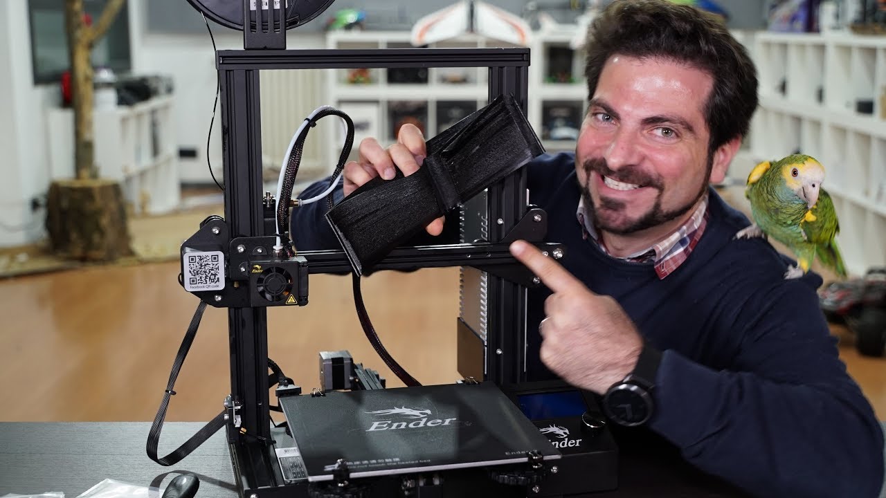 Ho STAMPATO un Vero PORTAFOGLIO con questa STAMPANTE 3D A BASSO COSTO!
