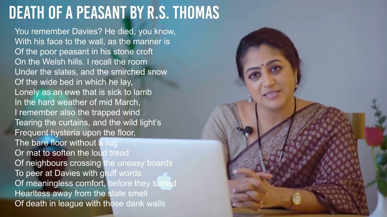 Death of a Peasant - Poem by  R. S. Thomas | Explanation