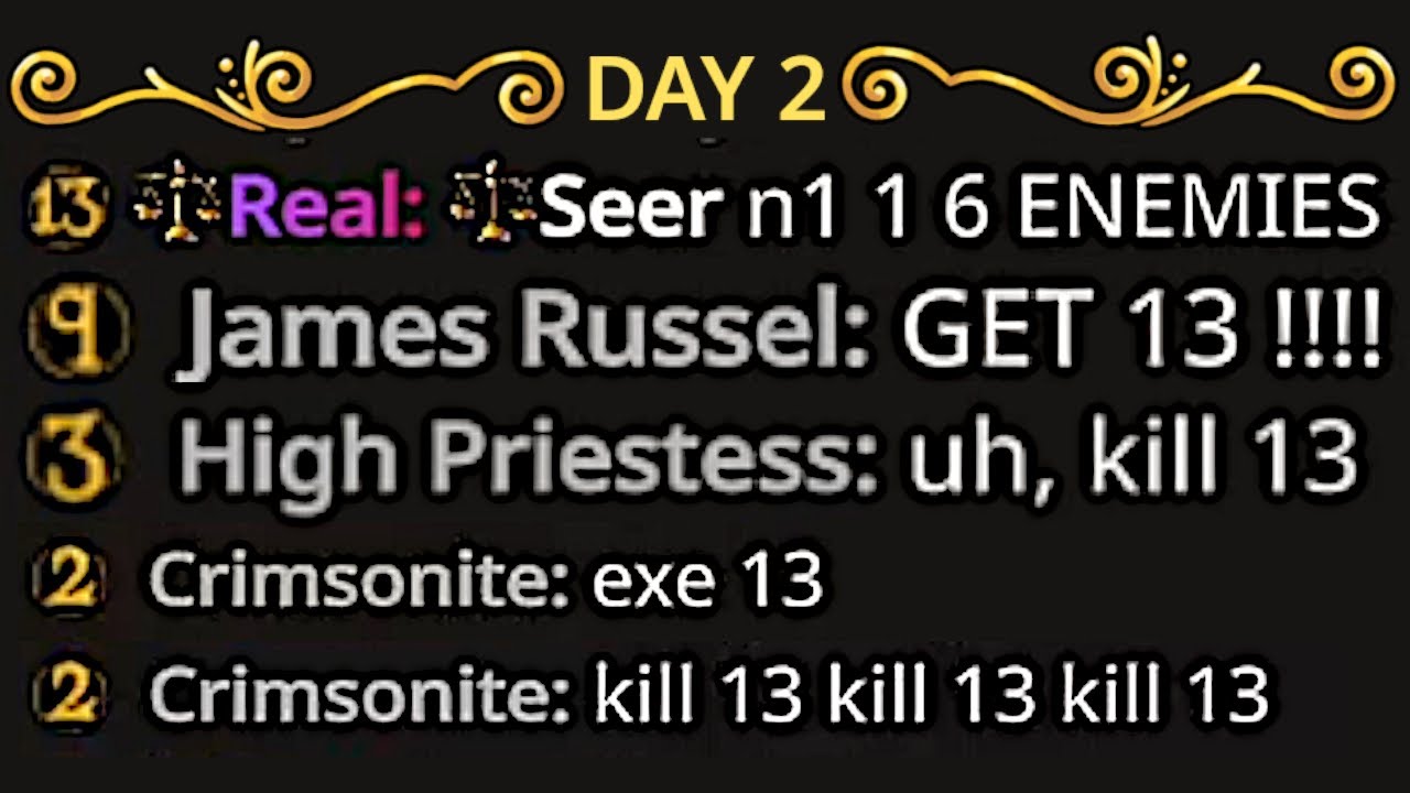 I got TT SEER and was almost hung D2... - BetterTOS2 Town Traitor