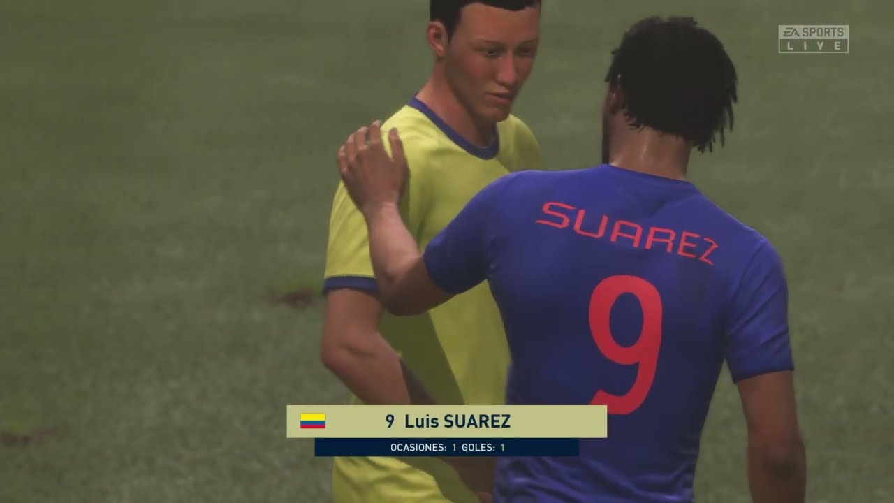 Clasificatoria FIFA WC  (Ida) / Ecuador Vs Colombia Ps4