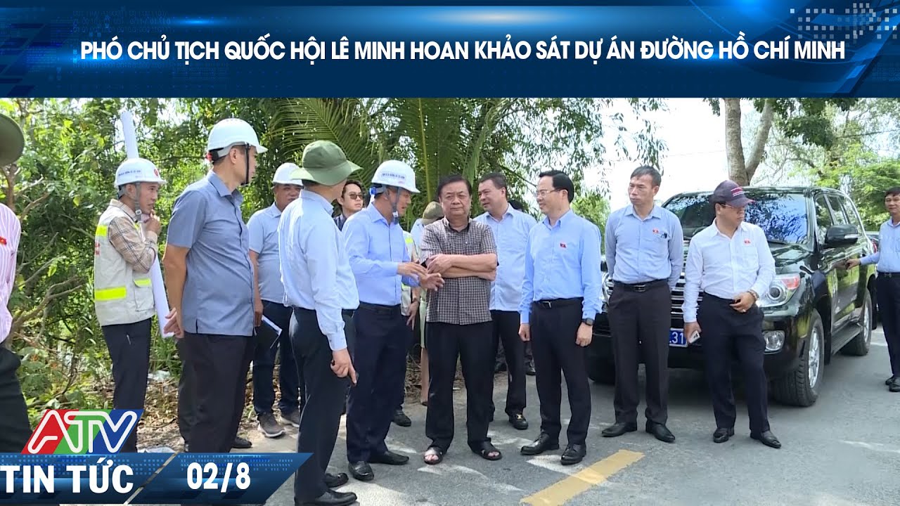 PHÓ CHỦ TỊCH QUỐC HỘI LÊ MINH HOAN KHẢO SÁT DỰ ÁN ĐƯỜNG HỒ CHÍ MINH