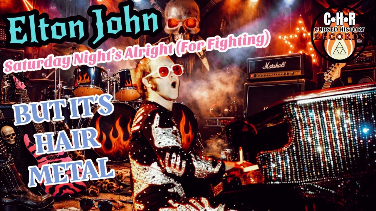 Elton John - Saturday Night’s Alright (For Fighting) | But it’s hair metal!