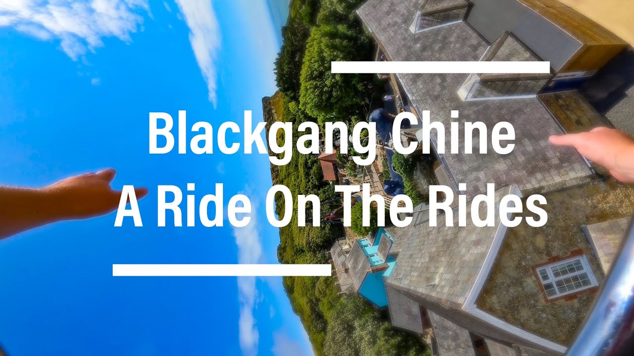 Riding On The Rides At Blackgang Chine - 4K POV