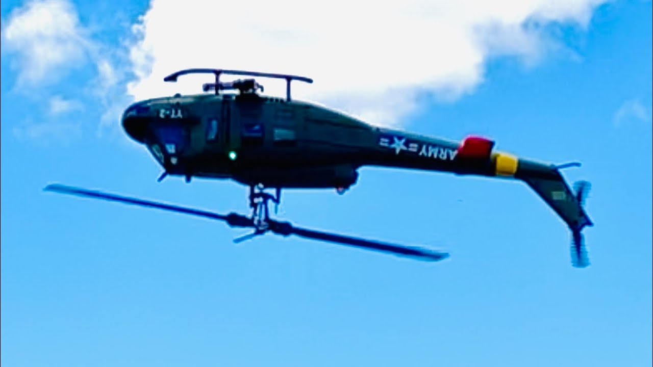 🛑🚫Don’t Invert Your F07 In High Winds‼️🤦🏾‍♂️ Yu Xiang F07 UH1-D Huey *Windiest Flight Ever*😱