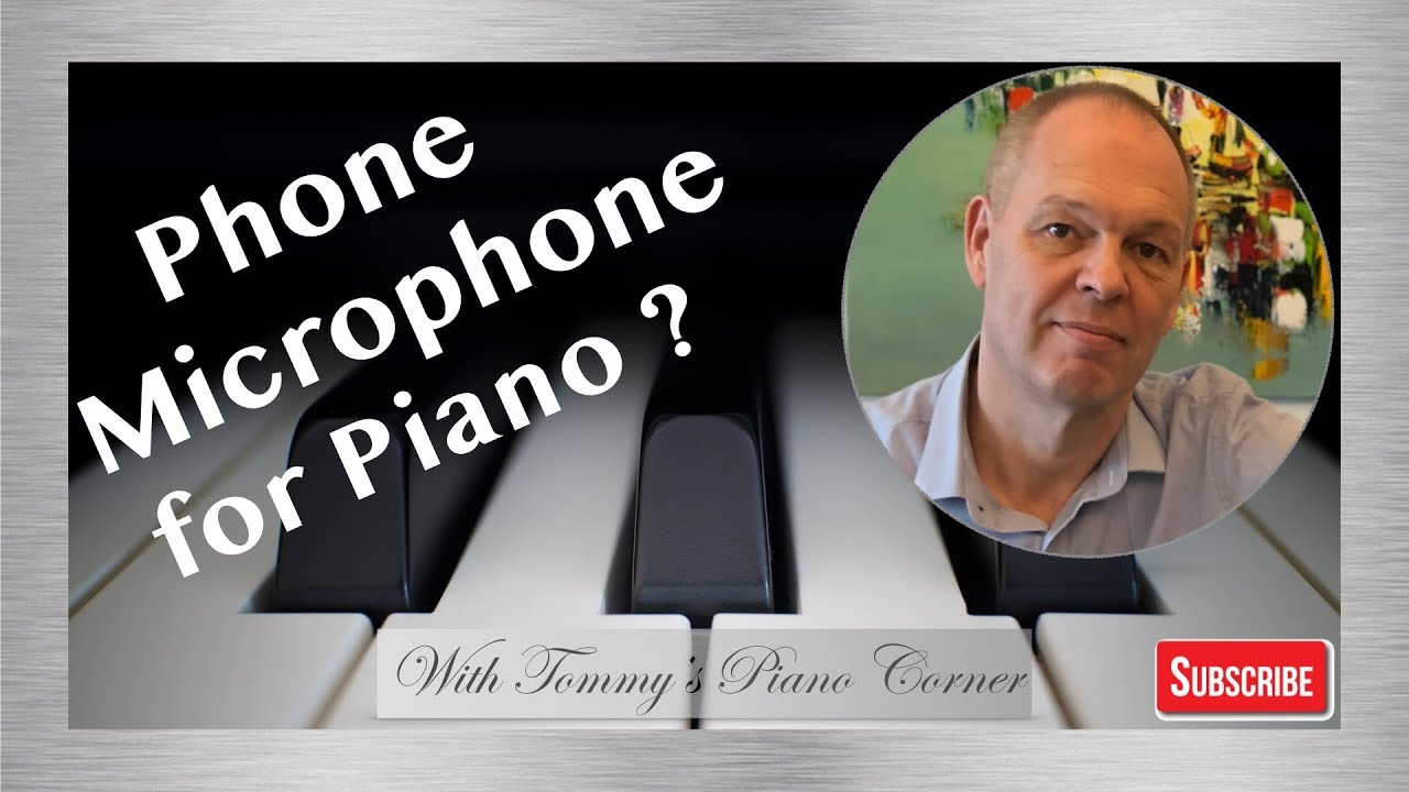 Recording Piano : Shure MV88 Smartphone Microphones for Great Audio