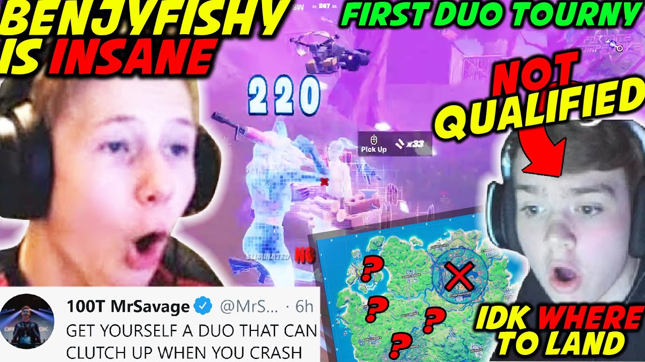 MrSavage Gets AMAZED By Benjy After Game Crash & Mongraal Did NOT QUALIFY For Finals Because of THIS