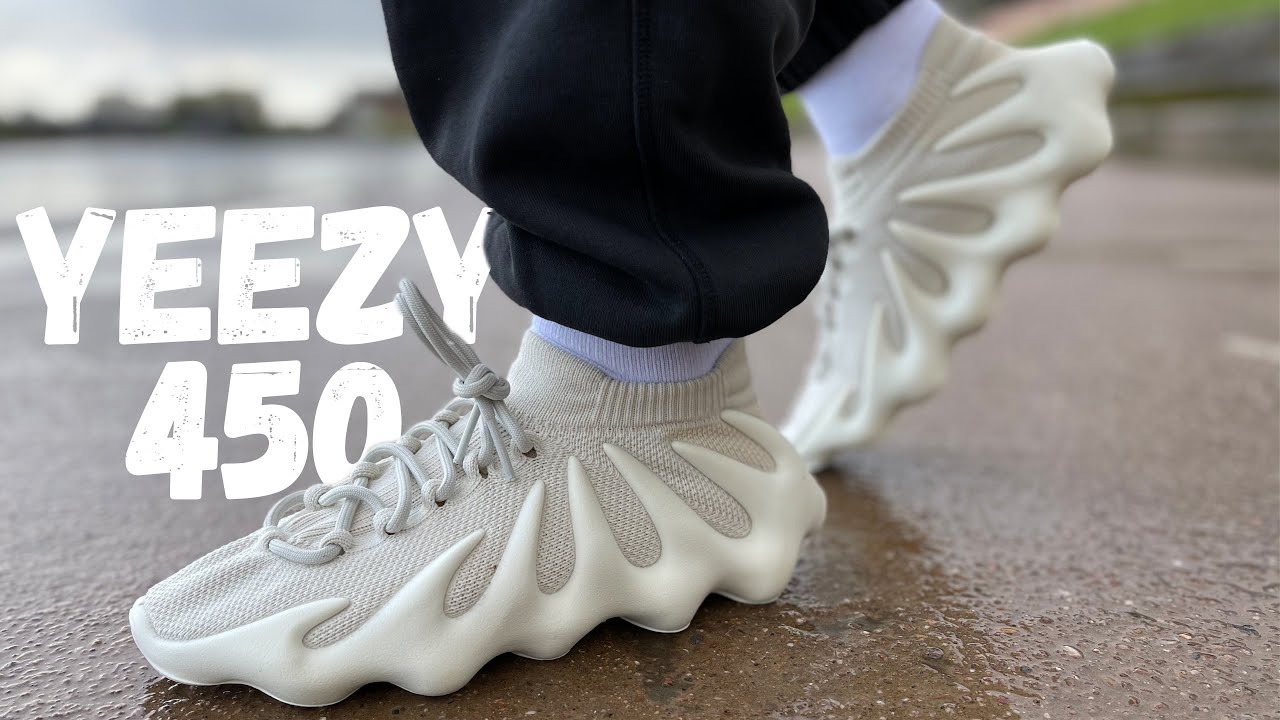 Вы должны это увидеть (СОВСЕМ БЕЗУМНО)! Обзор YEEZY 450 Cloud White и возможность погулять