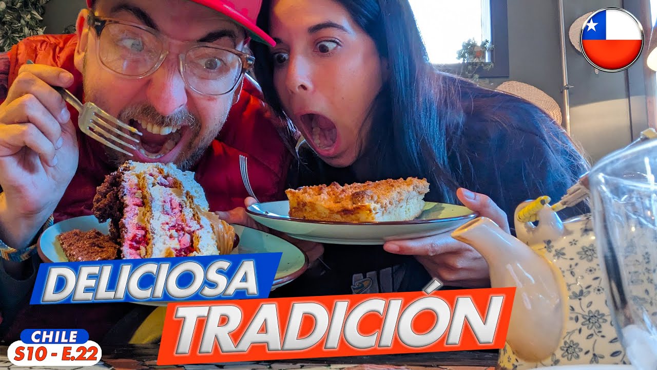 🇪🇦 ESPAÑOLES tomando ONCE en FRUTILLAR 🇨🇱  así se come en el sur de CHILE 🤤 | S10-E22