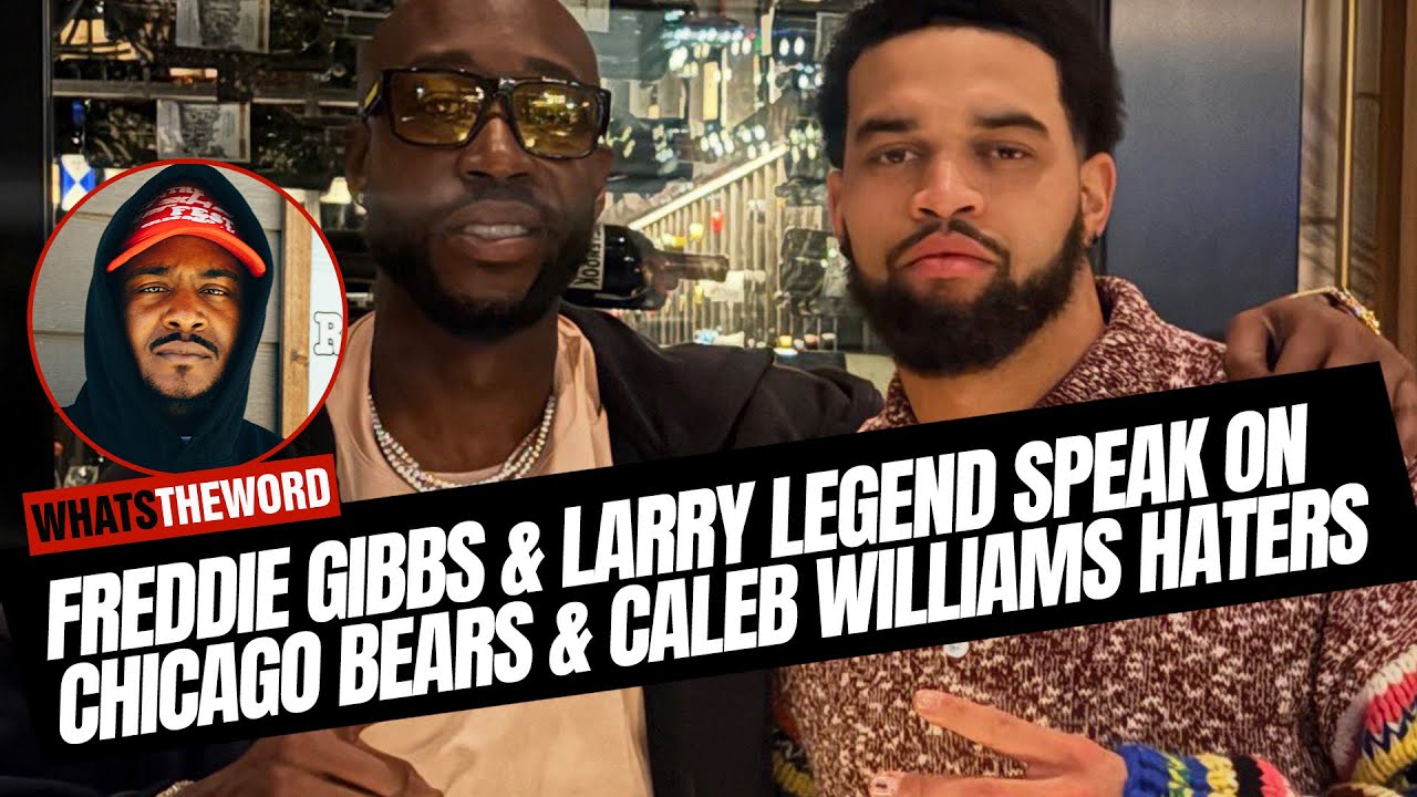 Rams' troll Freddie Gibbs, Larry Legend vs Lil Wayne, Caleb Williams +🐻⬇️ more! #whatstheword