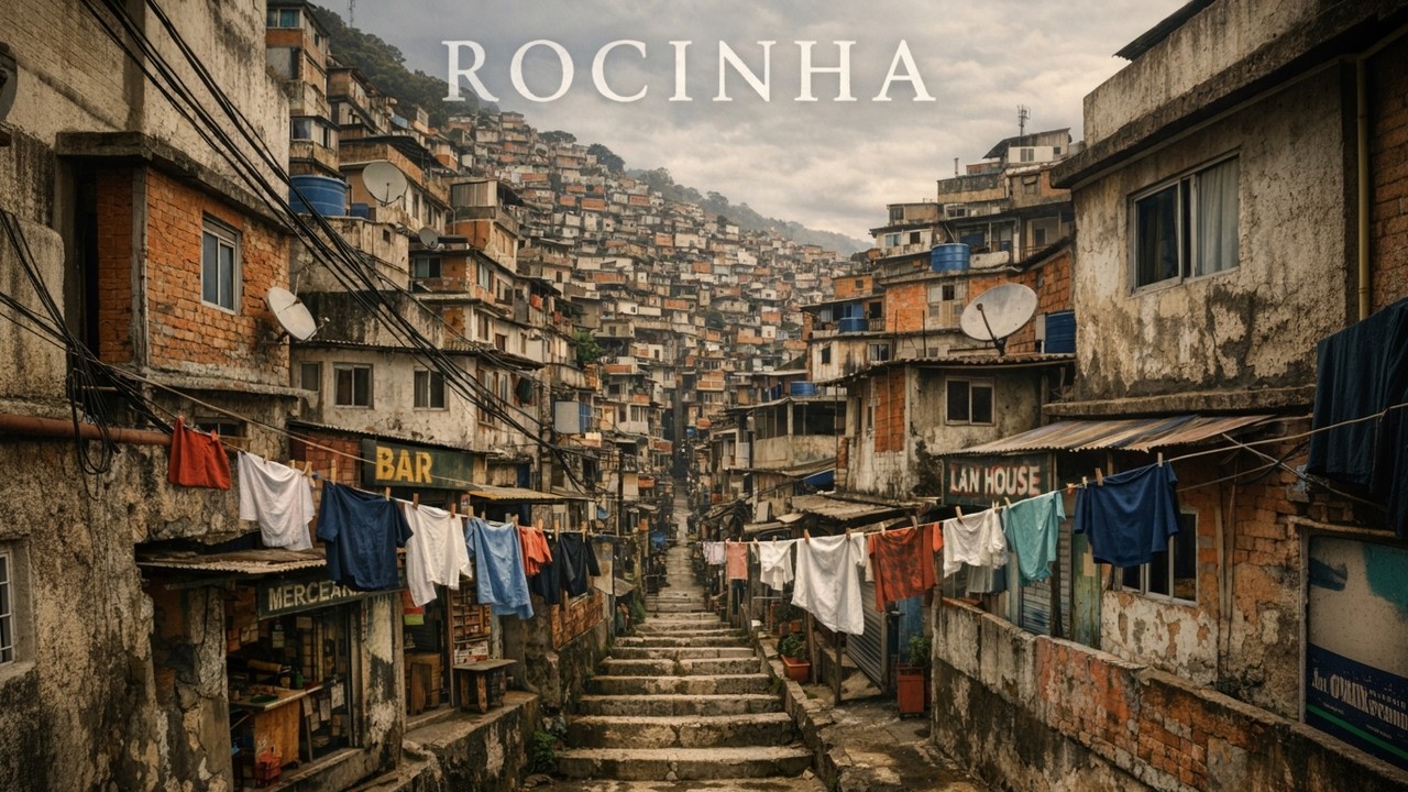 DENTRO LA PIU GRANDE FAVELA DEL BRASILE (ROCINHA) - LA VERITA CHE NESSUNO TI MOSTRA 🇧🇷
