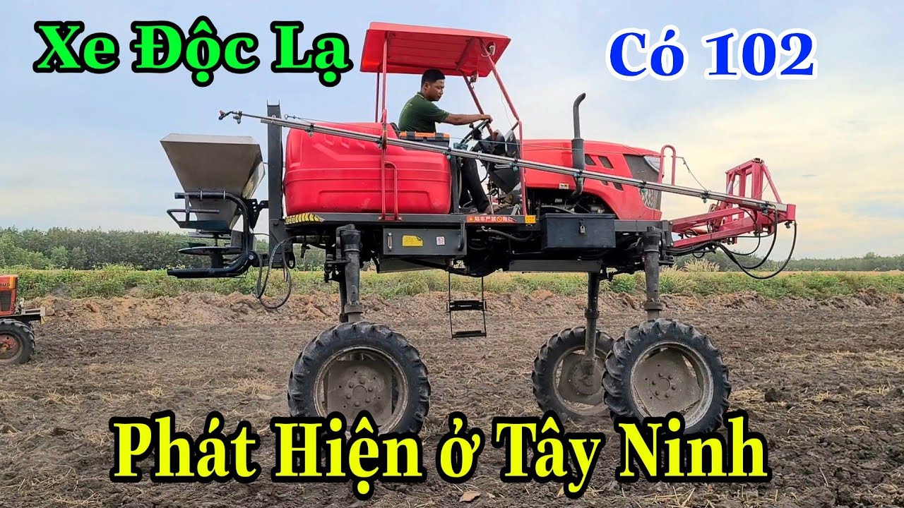 Phát Hiện Máy Cày Rãi Phân Phun Thuốc Nhập Khẩu Nguyên Chiếc Có 102 Ở Tây Ninh, Máy Cày Tây Ninh