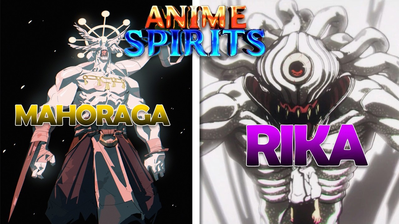 RIKA + MAHORAGA - SHOWCASE + COMO PEGAR - ANIME SPIRITS