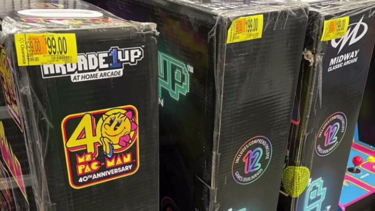 Super Cheap Arcade1Up Legacy Cabinets Walmart Arcade 1Up