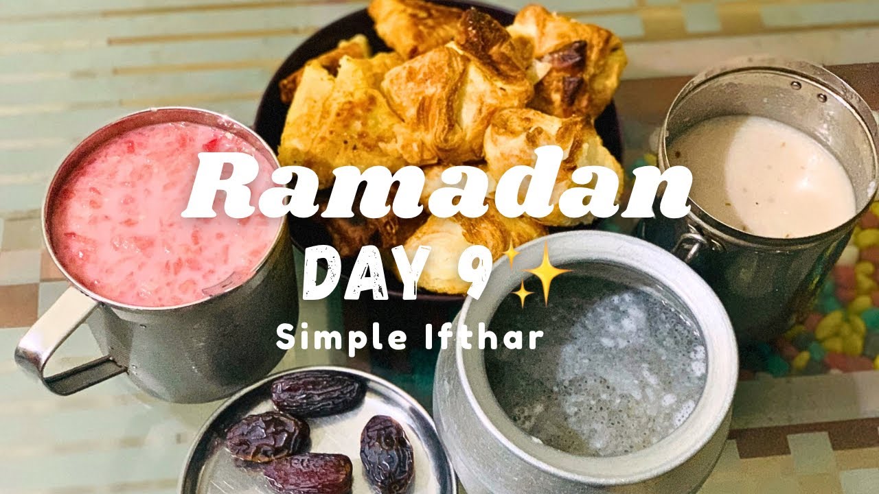 Ramadan Day 9 🌙 Simple Iftar Ideas | Easy Homemade Iftar 2026