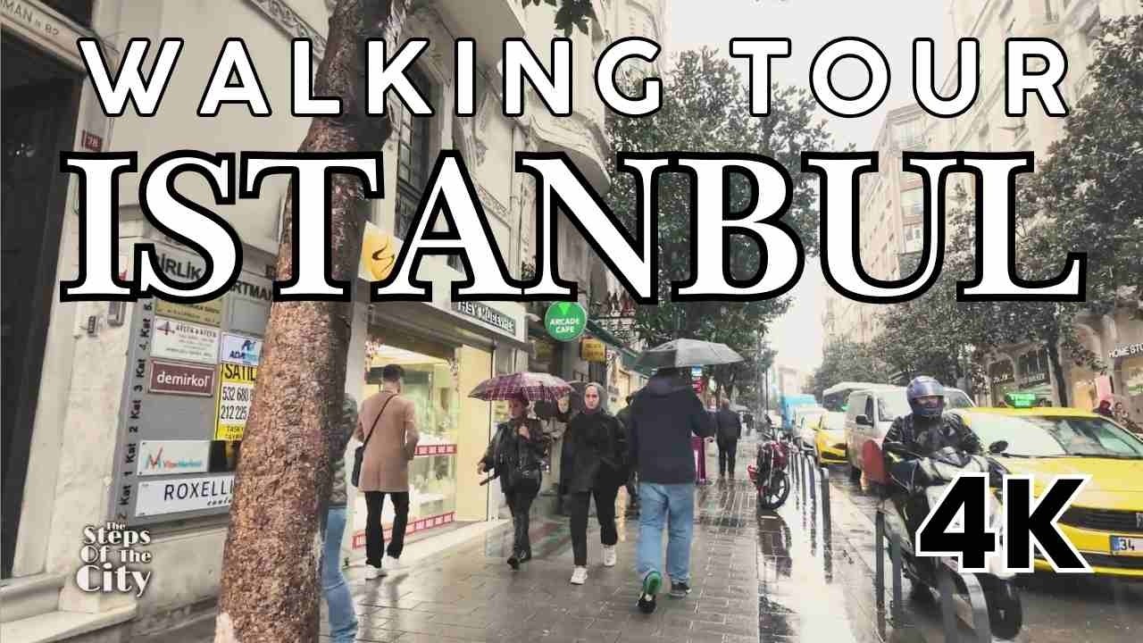 4K Walking İstanbul Tour Nişantaşı