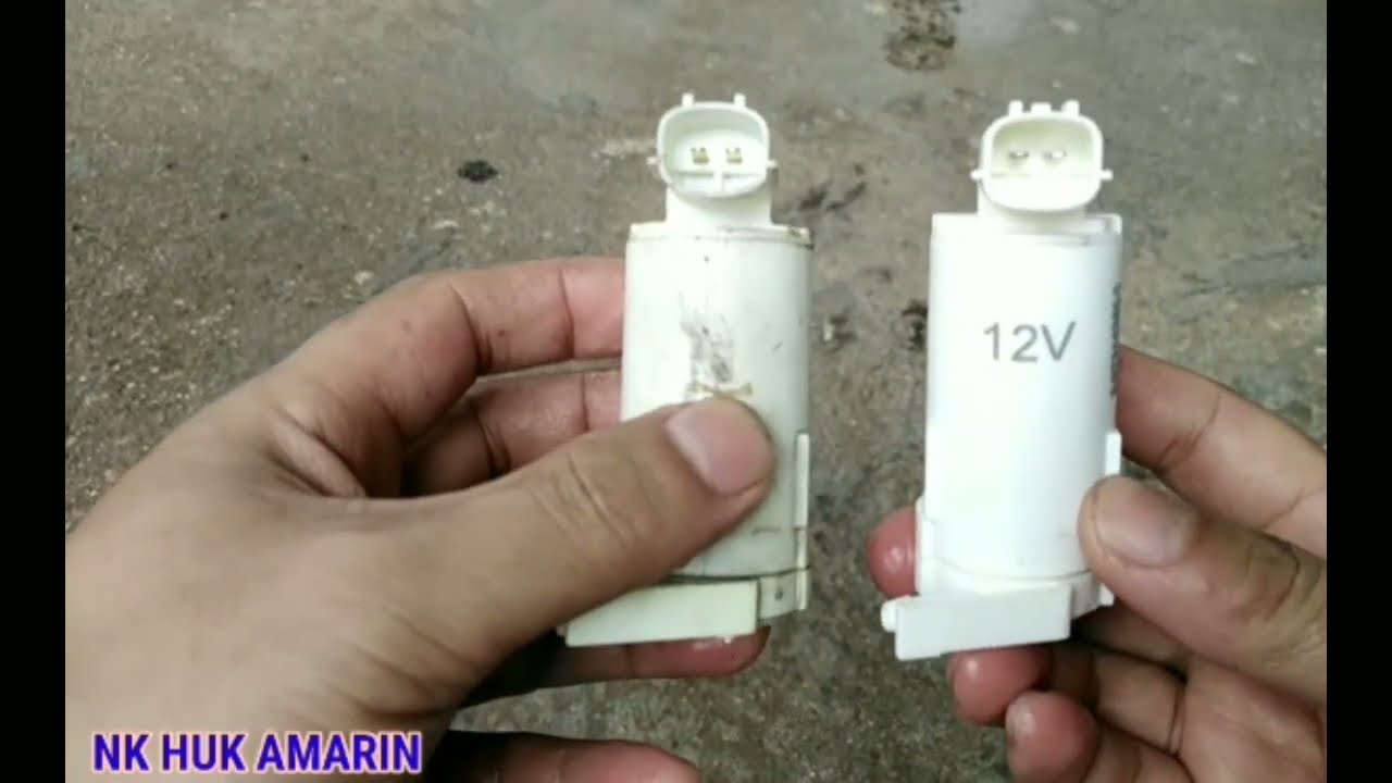 เปลี่ยนมอเตอร์ฉีดน้ำฝน รถยนต์กระบะ  D-MAX