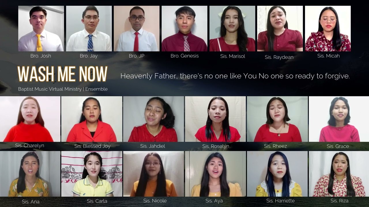 Wash Me Now | Baptist Music Virtual Ministry | Ensemble