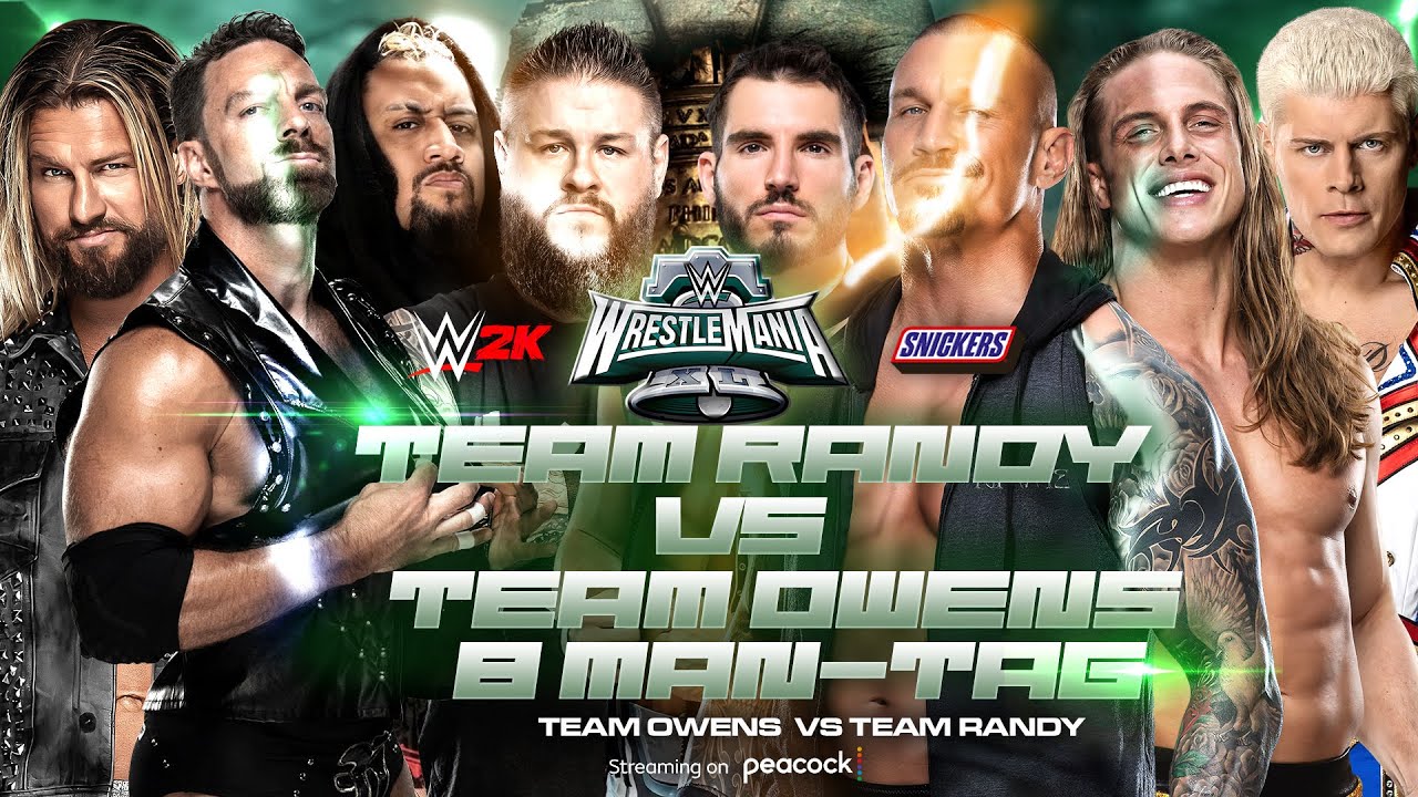 WWE 2K : Team Randy Vs Team Owens