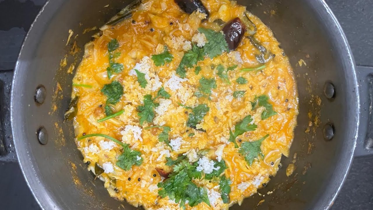 முட்டை கோஸ் தொக்கு ॥ சாதம் சப்பாத்தி பூரி  all purpose gravy ॥ cabbage all purpose recipe No 36