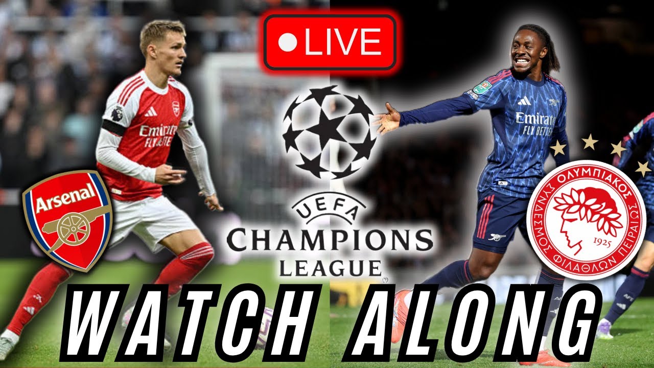 LIVE Arsenal vs. Olympiakos Watch Along - Can The Gunners Get The W?