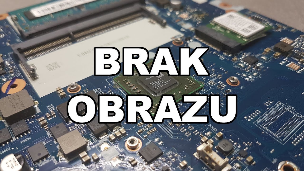 Brak obrazu | Uszkodzony BIOS | Naprawa laptopa - Lenovo G50-45