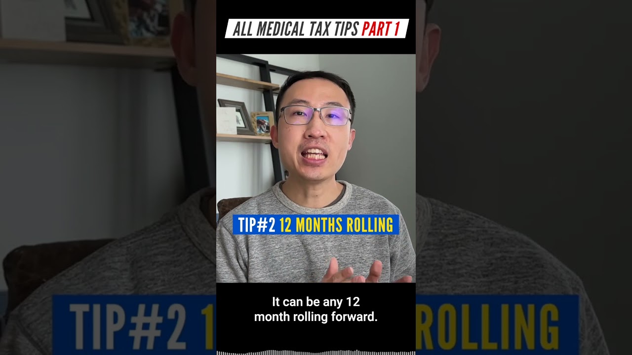 Medical Expense Tax Tips Part 1