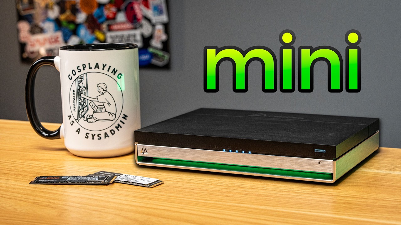 I didn't expect this mini NAS to hit 10 Gbps!
