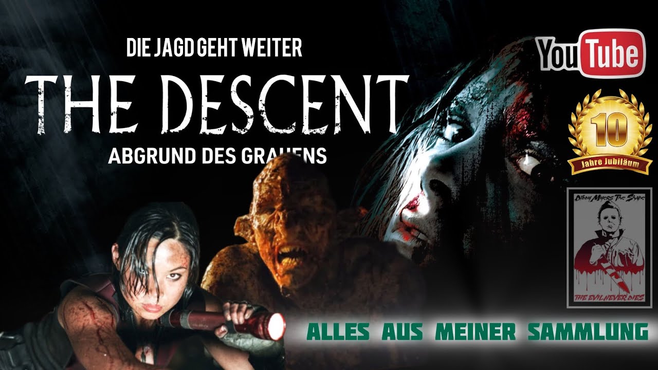 Meine THE DESCENT Sammlung + das neue Mediabook 4.0 & eigene Entwürfe für 2 neue Cover MBS - Teil 3